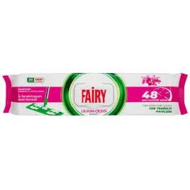 fairy-wklady-do-mopa-nawilzane-scierki-jednorazowe-zapach-lilia-1x50-4xl