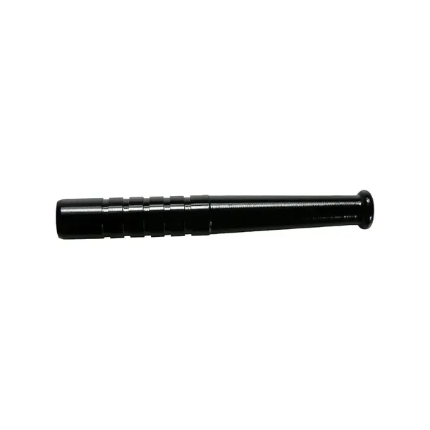 Snorter aluminium czarny basebal 5,9cm Rurka do tabaki