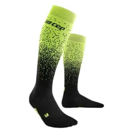 meskie-skarpety-kompresja-sportowe-merino-cep-wysokie-zielono-czarne-xl