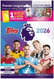 tops-premier-league-2026-starter-pack-album-10-kart-pilkarskich-gold-lion