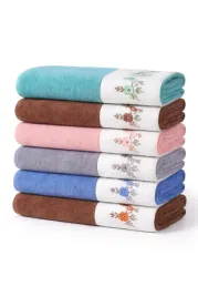 reczniki-z-hafatem-50x100-cm-miekkie-rozne-kolory-6-sztuk-haft-kwiaty-01