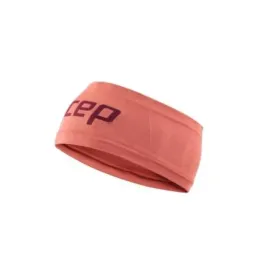 cep-sportowa-opaska-na-glowe-the-run-unisex-rozowa