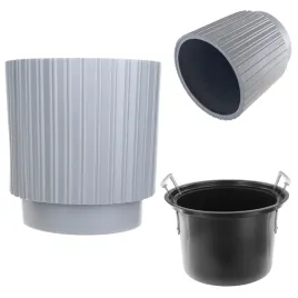 doniczka-donica-na-kwiaty-40cm-oslonka-z-wkladem-kwietnik-szara-plastikowa