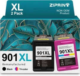 2x-tusz-do-drukarki-hp-901-xl-zestaw-czarny-kolor-komplet-901xl