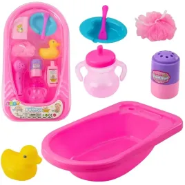 zestaw-kapielowy-dla-lalek-wanna-akcesoria-do-kapieli-rozowy-lean-toys