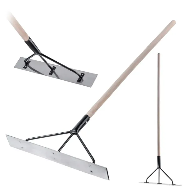 LISTWA PACKA ZGARNIAJĄCA 625x90mm DO BETONU WYLEWEK ROZPROWADZAJĄCA TRZONEK