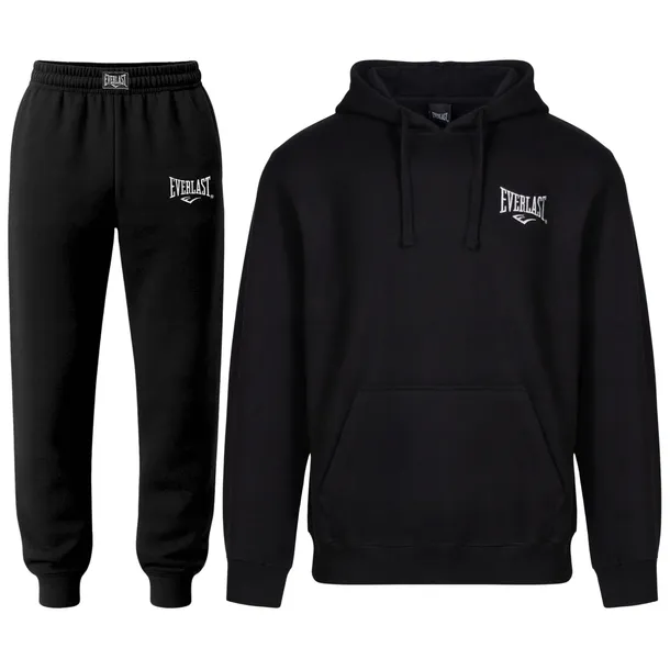 Everlast dres męski komplet dresowy spodnie bluza bawełna L czarny