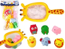 zestaw-do-kapieli-zwierzatka-gumowe-siatka-zyrafa-lean-toys