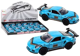 auto-sportowe-samochod-1-32-figurka-niebieska-spojler-metal-lean-toys