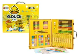 zestaw-artystyczny-w-walizce-kaczka-zolta-84-el-lean