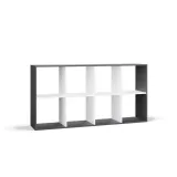 regal-malax-2x4-antracyt-bialy-kolekcja-malax-2x4