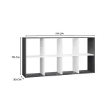 regal-malax-2x4-antracyt-bialy-szerokosc-mebla-147-cm