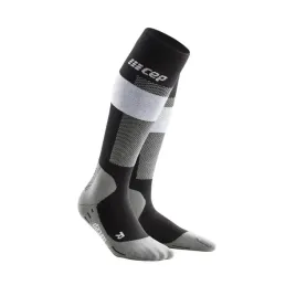 cep-meskie-skarpety-kompresyjne-sportowe-ski-merino-wysokie-szare-xl