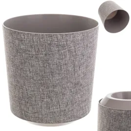 doniczka-donica-na-kwiaty-oslonka-kwietnik-okragla-taupe-wzor-tkaniny-25-cm