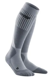 cep-damskie-skarpety-kompresyjne-sportowe-zimowe-merino-wysokie-szare-s