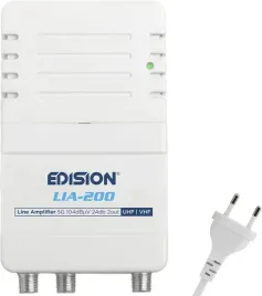 edison-lia-200-wzmacniacz-antenowy-dvb-t2-filtr-5g-lte-wewnetrzny-uhf-vhf