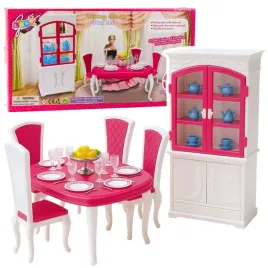 zestaw-jadalnia-dla-lalek-stol-krzesla-kredens-zastawa-lean-toys