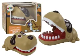 gra-zrecznosciowa-piesek-dentysta-brazowy-lean-toys