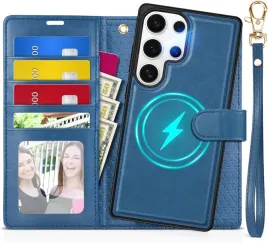 tucch-etui-skorzane-z-klapka-magsafe-do-samsung-galaxy-s25-ultra-granat-2w1
