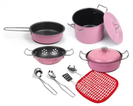 duze-garnki-rozowe-metalowe-dla-dzieci-naczynia
