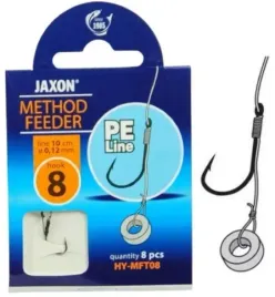 haczyki-method-feeder-plecionka-mft-hak-8-plecionka-012mm-jaxon