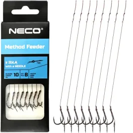 haczyki-z-przyponem-wiazane-nr-8-z-igla-10cm-przypony-do-method-feeder-neco