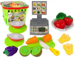 koszyczek-z-warzywami-do-krojenia-waga-sklepowa-lean-toys