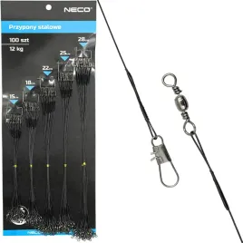 stalowe-przypony-na-szczupaka-stalki-zestaw-100szt-czarne