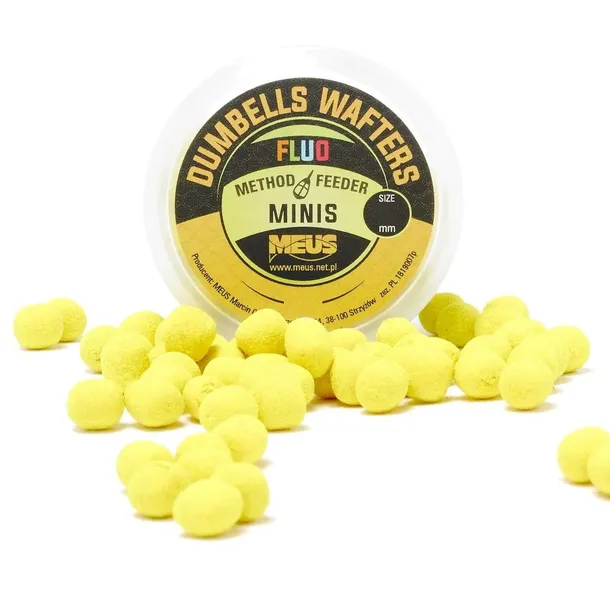 MEUS Dumbells Fluo Wafters 8mm Wanilia MINIS