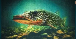 zwoltex-recznik-szczupak-50x100-ekskluzywny-prezent-dla-wedkarza