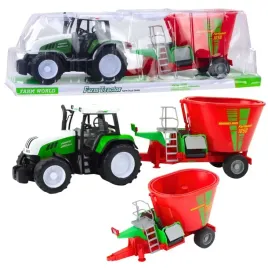 traktor-rolniczy-farmerski-z-przyczepa-mieszalnik-paszy-zielony-50cm-lean-t