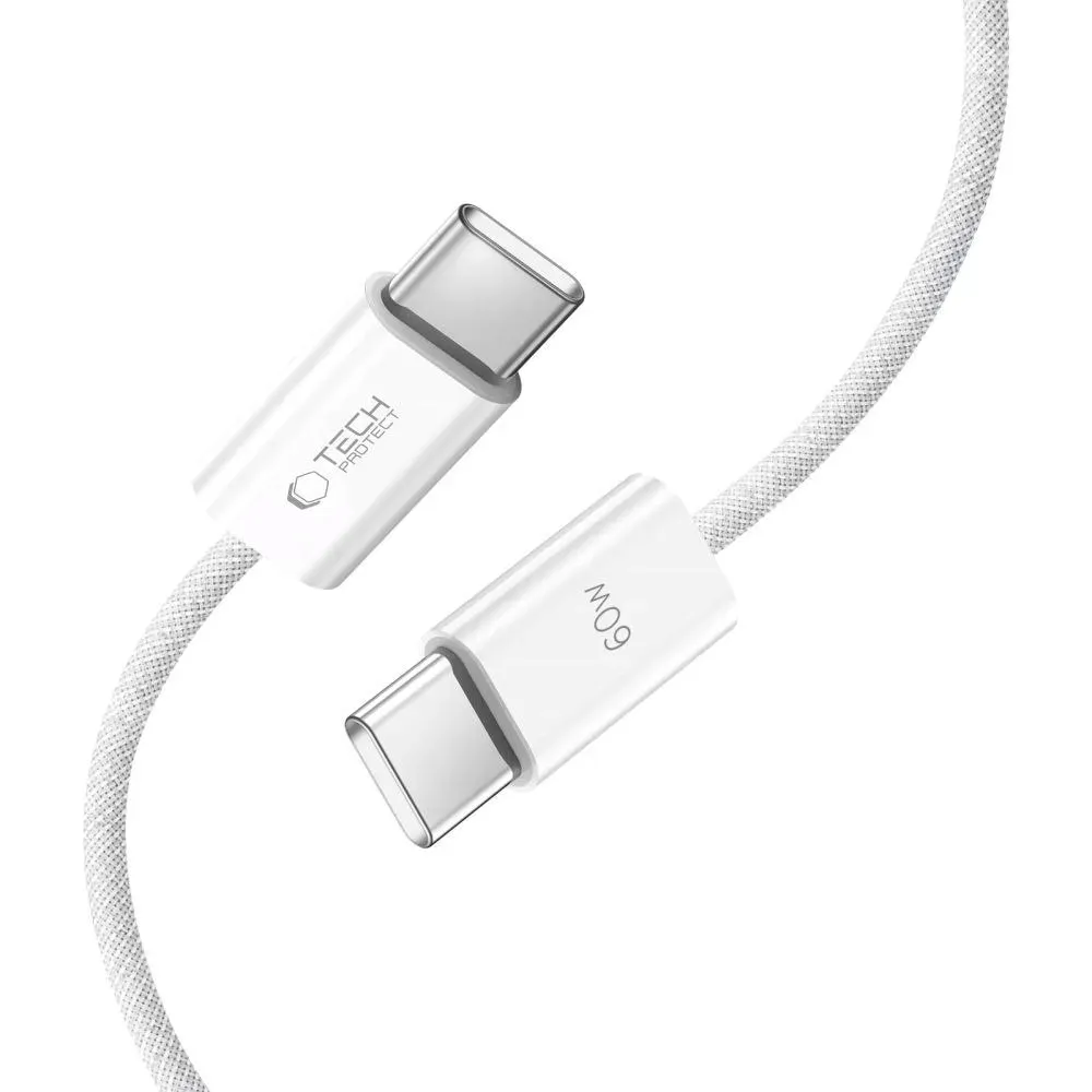 kabel-przewod-usb-c-pd-60w-3a-1m-bialy-tech-protect