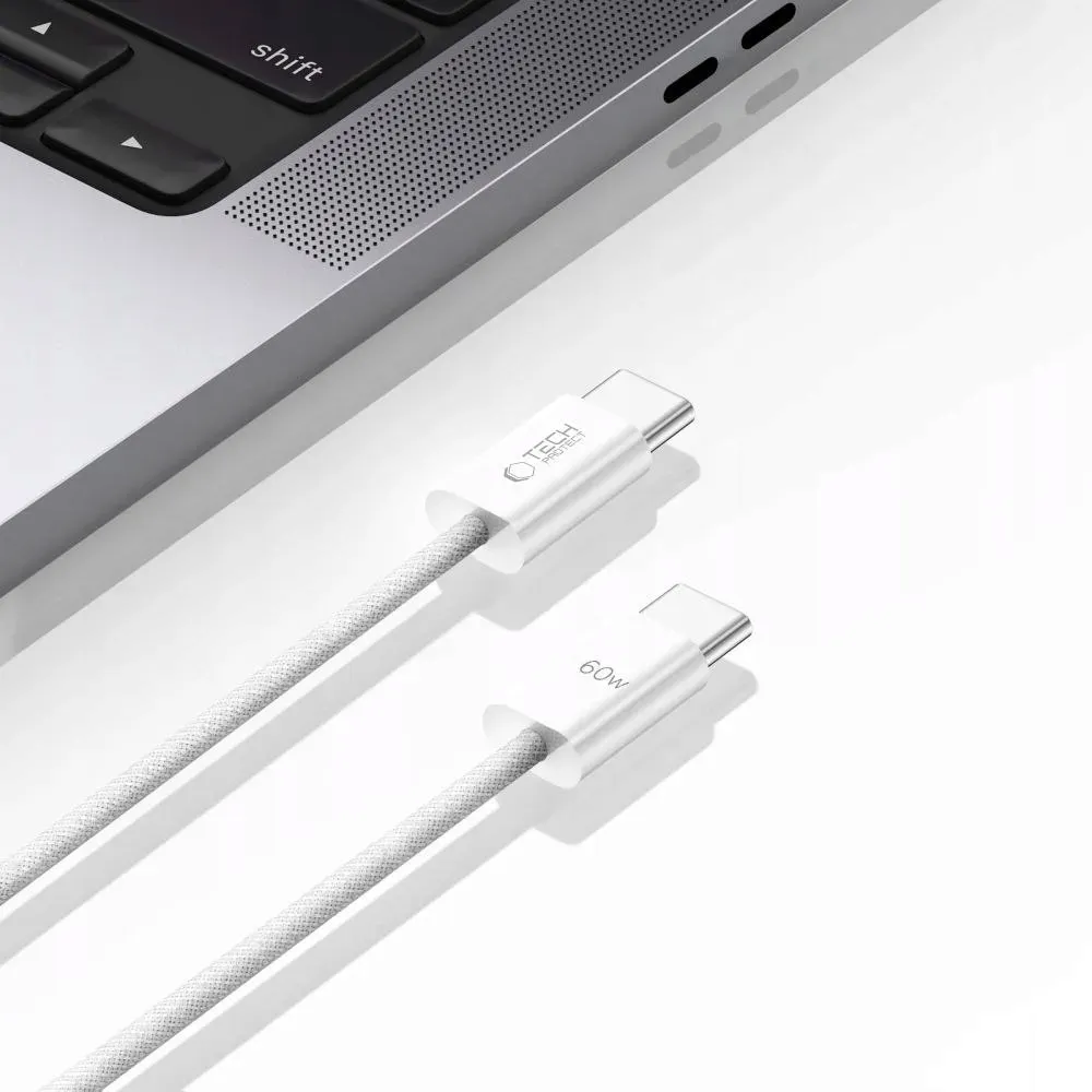 kabel-przewod-usb-c-pd-60w-3a-1m-bialy-tech-protect