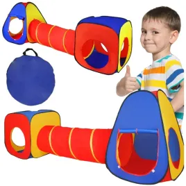 namioty-dla-dzieci-z-tunelem-zestaw-3w1-namiot-ogrodowy-suchy-basen-tunel