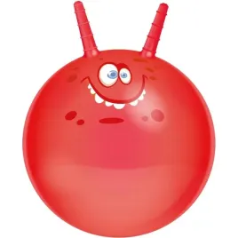 pilka-do-skakania-z-rogami-45cm-czerwona-eddy-toys