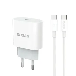 mala-ladowarka-sieciowa-a14euc-pd-20w-usb-c-kabel-usb-c-biala-dudao