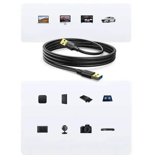 kabel-przewod-usb-usb-3-2-3m-czarny-ugreen-stan-nowy-kod-producenta-90576