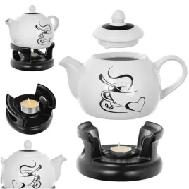 dzbanek-do-herbaty-z-podgrzewaczem-1l-ceramiczny-kawy-czajnik-bialy-czarny