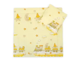 posciel-do-wozka-z-wypelnieniem-kolderka-i-poduszka-wesoly-pociag-kremowy