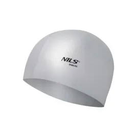 nqc-jednokolorowy-szary-czepek-silikonowy-dots-nils-aqua-nils-aqua