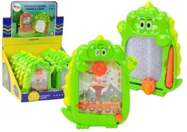 tablica-do-rysowania-gra-kieszonkowa-2w1-dinozaur-zielony-lean-toys
