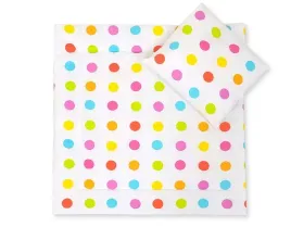 posciel-do-wozka-z-wypelnieniem-kolderka-i-poduszka-jasne-grochy-na-bialy