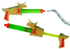 pistolet-na-wode-40-cm-dinozaur-zielony-ogrod-lean-toys