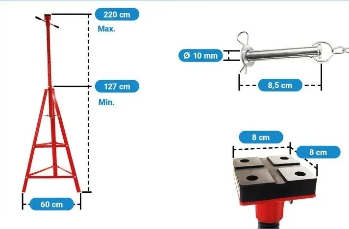 podpora-kobylka-2t-czerwona-stan-nowy