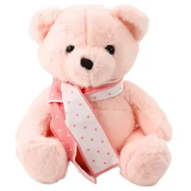 pluszowa-maskotka-przytulanka-mis-z-szalikiem-rozowy-35cm-lean-toys
