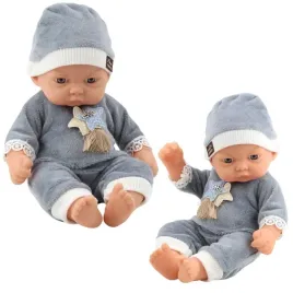 lalka-bobas-w-szarej-pizamce-z-gwiazdkami-czapeczka-lean-toys