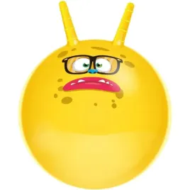pilka-do-skakania-z-rogami-45cm-zolta-eddy-toys
