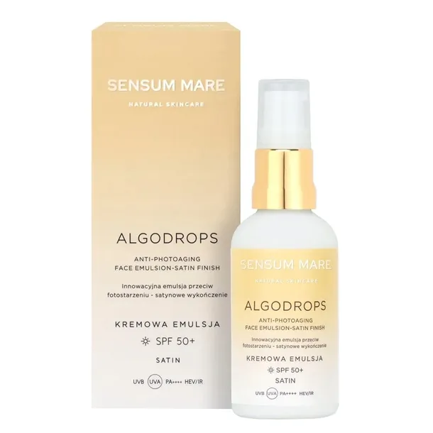 SENSUM MARE Algodrops kremowa emulsja ochronna SPF 50+ - 50ml