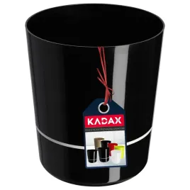 doniczka-donica-na-kwiaty-dwuczesciowa-z-podstawka-kwietnik-czarna-25-cm