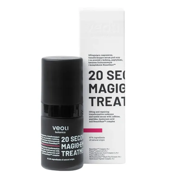 Фото - Крем і лосьйон ﻿VEOLI BOTANICA 20 Seconds Magic Eye liftingujące serum pod oczy 15ml